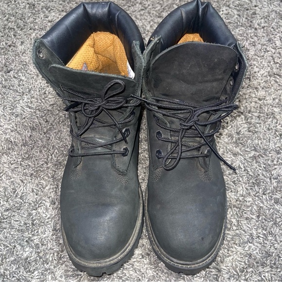 Timberland Other - Timberland 6-Inch Premium Grade School Boots Black 12907 Sz 6M